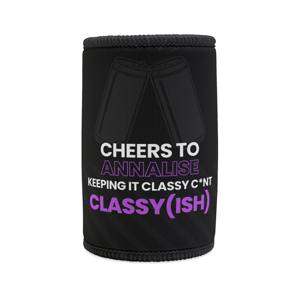 Personalised Stubby Holder - Keeping it Classy
