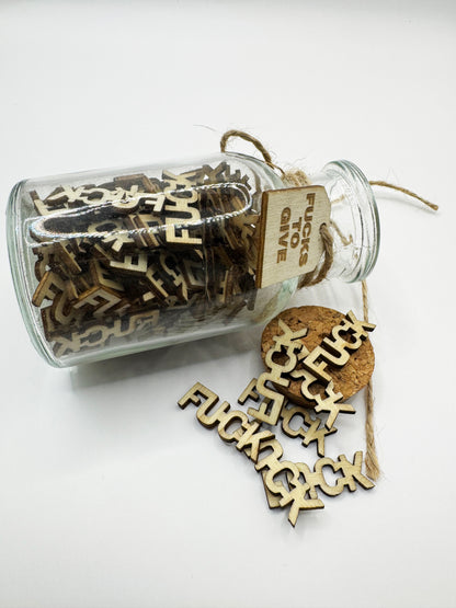 The Swear Jar of Fucks to Give