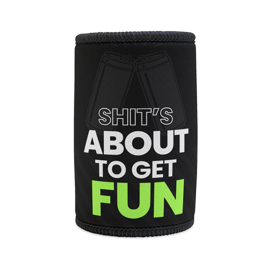 The Swear Jar Stubby Holder Shits About To Get Fun