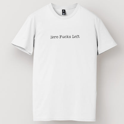 Zero Fucks Left
